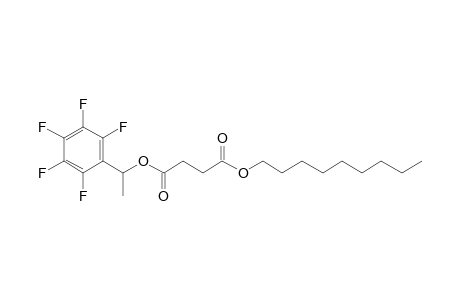 Succinic acid, nonyl 1-(pentafluorophenyl)ethyl ester