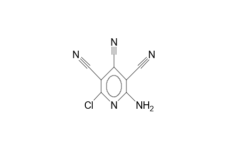 2-AMINO-6-CHLOR-3,4,5-TRICYANOPYRIDIN