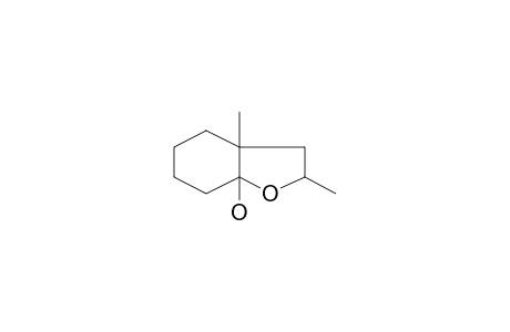 2,3a-Dimethylhexahydrobenzofuran-7a-ol