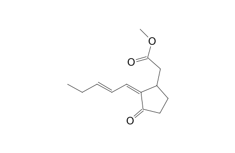 Methyl 2-[pent-2'-enylidene]-3-oxocyclopentane-acetate