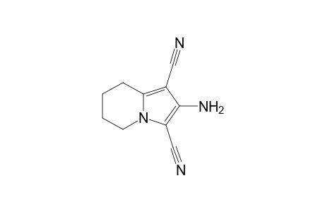 1,3-Indolizinedicarbonitrile, 2-amino-5,6,7,8-tetrahydro-
