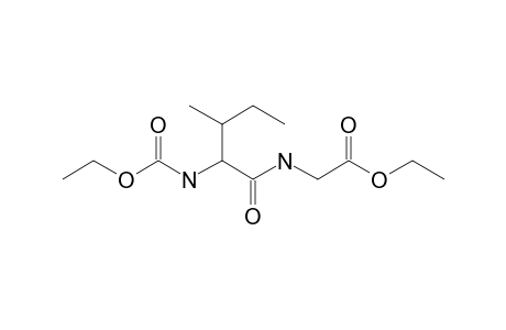 L-Isoleucylglycine, N-ethoxycarbonyl-, ethyl ester