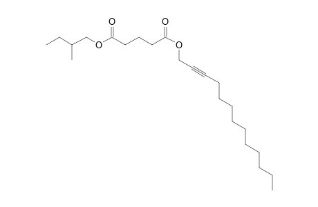 Glutaric acid, tridec-2-yn-1-yl 2-methylbutyl ester