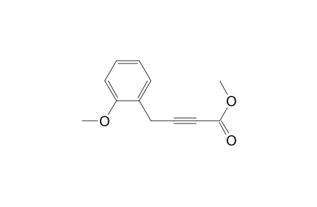 2-Butynoic acid, 4-(2-methoxyphenyl)-, methyl ester