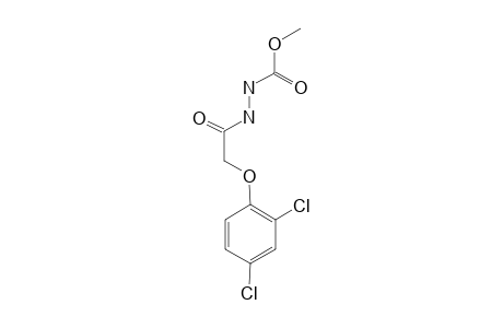 Methyl 2-[(2,4-dichlorophenoxy)acetyl]hydrazinecarboxylate