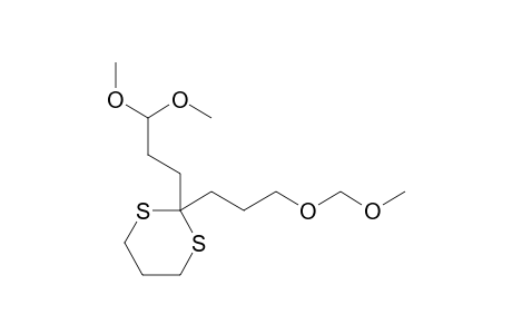 2-(3-(Methoxymethoxy)propyl)-2-(3,3-dimethoxypropyl)-1,3-dithiane