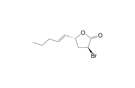 3,5-trans-3-Bromo-5-[(E)-1-pentenyl]-4,5-dihydro-2(3H)-furanone