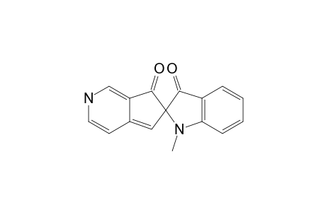 Spiro[2H-indole-2,6'-[6H-2]pyrindine]-3,7'(1H,5'H)-dione, 1-methyl-