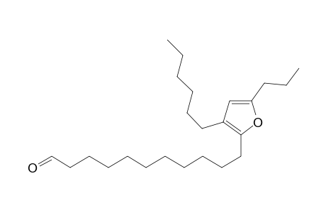 11-(3-Hexyl-5-propyl-2-furanyl)undecanal