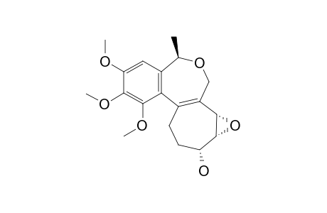 (5S,8S,9S)-6-OXA-5-METHYL-1,2,3-TRIMETHOXY-8,9-EPOXY-5,7,8,9,11,12-HEXAHYDROBENZO-[A]-HEPTALENE-10-OL