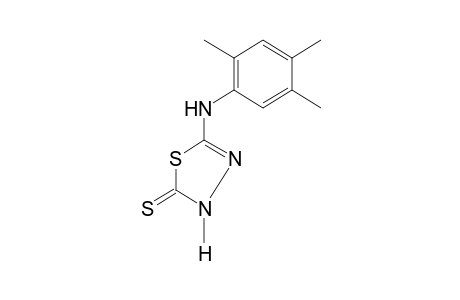 2-(2,4,5-trimethylanilino)-delta square-1,3,4-thiadiazoline-5-thione
