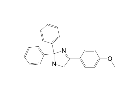 1H-Imidazole, 2,5-dihydro-4-(4-methoxyphenyl)-2,2-diphenyl-