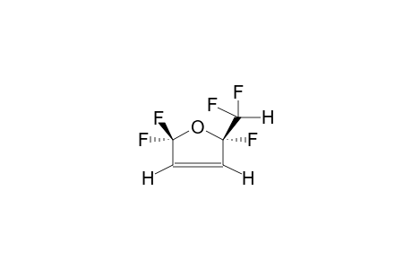 2-DIFLUOROMETHYL-2,5,5-TRIFLUOROOXOLENE