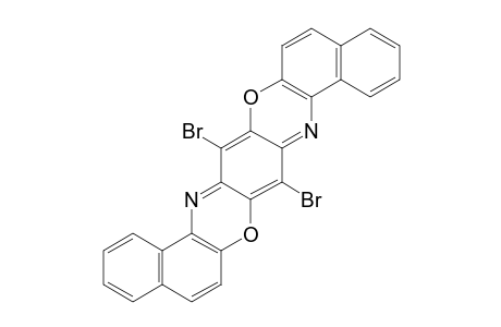 8,17-DIBROMOBENZO[a]NAPHTH[1',2':5,6][1,4]OXAZINO[3,2-i]PHENOXAZINE