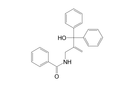 Benzamide, N-[2-(hydroxydiphenylmethyl)-2-propenyl]-