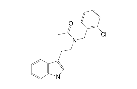 N-(2-(1H-Indol-3-yl)ethyl)-N-(2-chlorobenzyl)acetamide