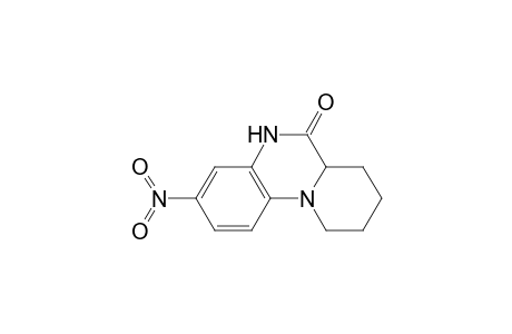 3-Nitro-7,8,9,10-tetrahydro-5H,6aH-pyrido[1,2-a]quinoxalin-6-one