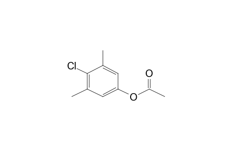 (4-chloranyl-3,5-dimethyl-phenyl) ethanoate