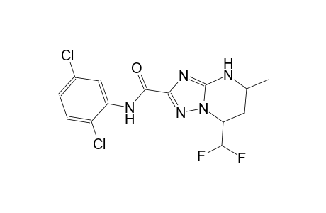 N-(2,5-dichlorophenyl)-7-(difluoromethyl)-5-methyl-4,5,6,7-tetrahydro[1,2,4]triazolo[1,5-a]pyrimidine-2-carboxamide