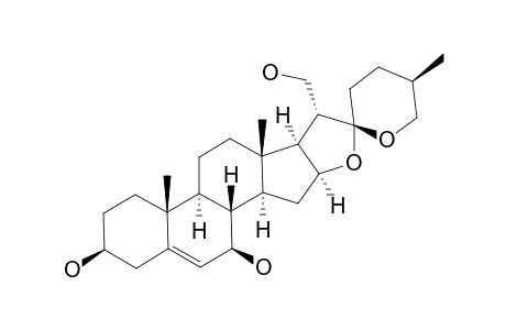 25-(R)-SPIROST-5-EN-3-BETA,7-BETA,21-TRIOL