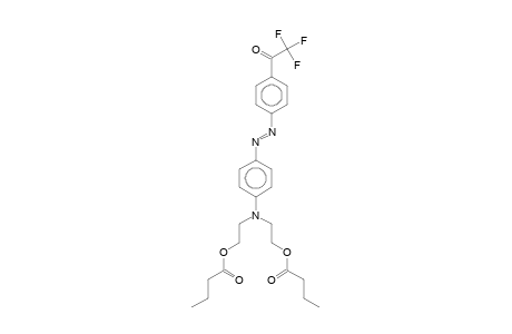 Butyric acid, 2-{(2-butyryloxy-ethyl)-[4-(4-trifluoroacetyl-phenylazo)-phenyl]-amino}-ethyl ester