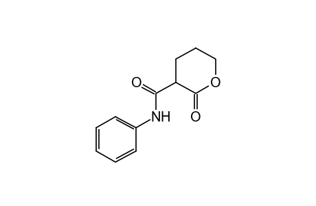 2-oxo-3,4,5,6-tetrahydro-2H-pyran-3-carboxanilide