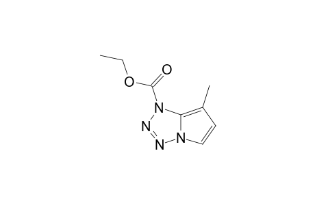 1-(ETHOXYCARBONYL)-7-METHYL-1H-PYRROLOTETRAZOLE