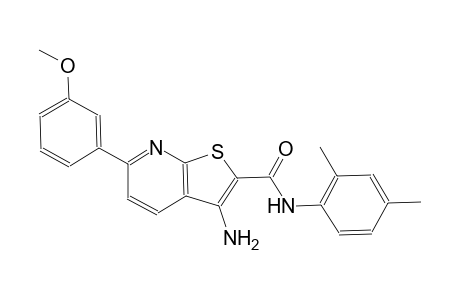 3-amino-N-(2,4-dimethylphenyl)-6-(3-methoxyphenyl)thieno[2,3-b]pyridine-2-carboxamide