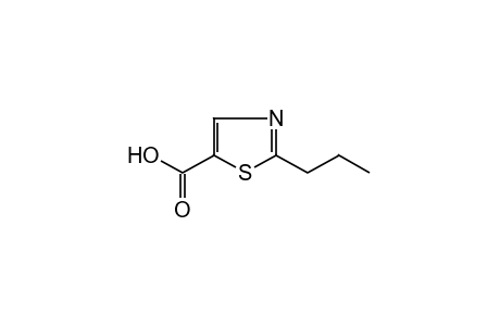 2-propyl-5-thiazolecarboxylic acid