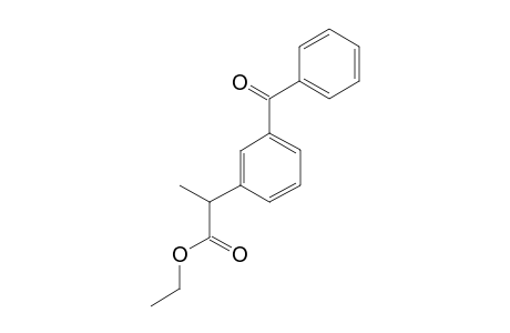 2-(3-Benzoylphenyl)propanoic acid ethyl ester