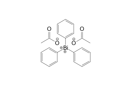 Bis(acetato-O)triphenylbismuth(V)