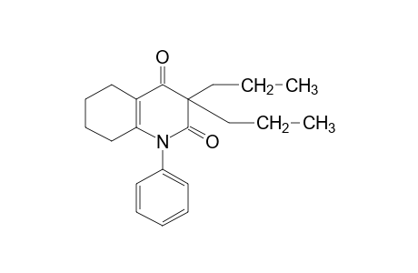3,3-dipropyl-1-phenyl-5,6,7,8-tetrahydro-2,4(1H,3H)-quinolinedione