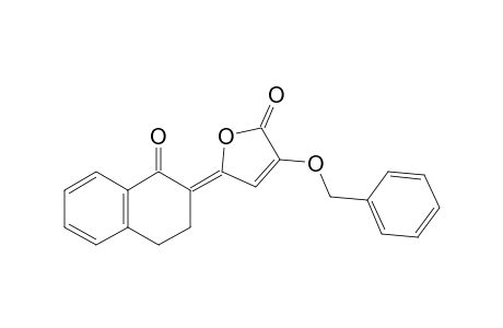 3-Benzyloxy-5-(1-oxo-3,4-dihydro-1H-naphthalen-2-ylidene)-3-furanone