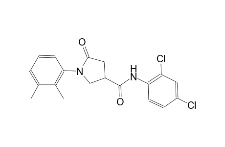 3-pyrrolidinecarboxamide, N-(2,4-dichlorophenyl)-1-(2,3-dimethylphenyl)-5-oxo-