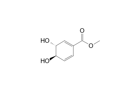 1,5-Cyclohexadiene-1-carboxylic acid, 3,4-dihydroxy-, methyl ester, trans-