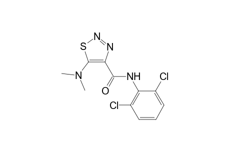 1,2,3-Thiadiazole-4-carboxamide, N-(2,6-dichlorophenyl)-5-dimethylamino-