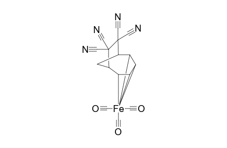 Tricarbonyl{7,7,8,8-tetracyano-(2,3,4,5-.eta.)-bicyclo[4.2.1]nona-2,4-diene}iron