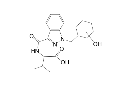 AB-CHMINACA-M (HOOC-HO-) isomer 1 MS2