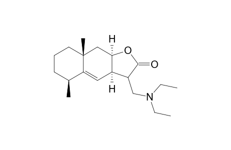 (3aR,5S,8aR,9aR)-3-[(diethylamino)methyl]-3a,5,6,7,8,8a,9,9a-octahydro-5,8a-dimethylnaphtho[2,3-b]furan-2(3H)-one