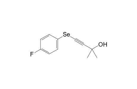 4-[(4-Fluorophenyl)selanyl]-2-methylbut-3-yn-2-ol