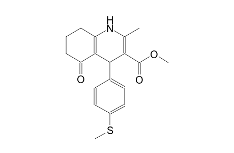 3-quinolinecarboxylic acid, 1,4,5,6,7,8-hexahydro-2-methyl-4-[4-(methylthio)phenyl]-5-oxo-, methyl ester