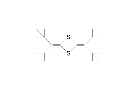 2,4-Bis(2,2,4-trimethyl-pent-3-ylidene)-1,3-dithia-cyclobutane