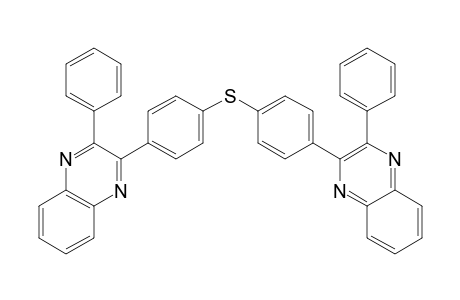 2,2'-(thiodi-p-phenylene)bis[3-phenylquinoxaline]