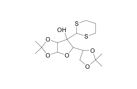 1,2,5,6-O-DIISOPROPYLIDENE-3-C-(1,3-DITHIANE-2-YL)-ALLO-FURANOSE