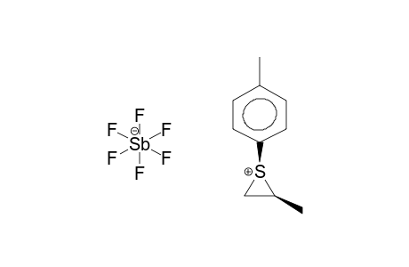 ANTI-S-(PARA-TOLYL)-EPISULPHONIOPROPYLENE HEXAFLUOROANTIMONATE