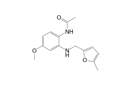 N-2-(4-Methoxy-2-{[(5-methylfuran-2-yl)methyl]amino}phenyl)acetamide