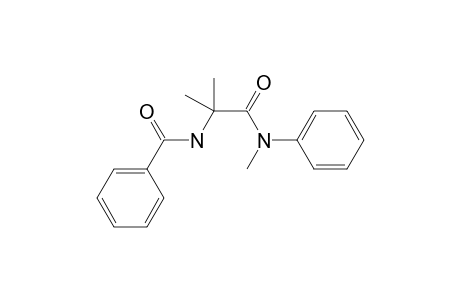 2-Benzoylamino-N-methylisobutyranilide