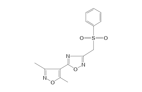 5-(3,5-dimethyl-4-isoxazolyl)-3-[(phenylsulfonyl)methyl]-1,2,4-oxadiazole