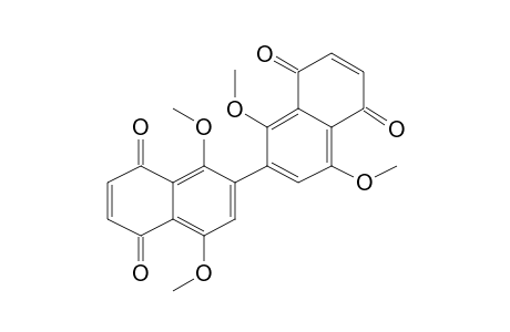 1,1',4,4'-Tetramethoxy-2,2'-binaphthalene-5,5',8,8'-tetrone