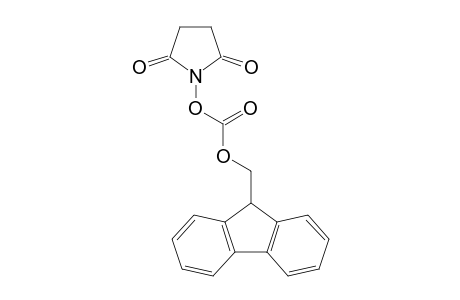 N-(9H-Fluoren-9-yl-methoxycarbonyloxy)succinimide